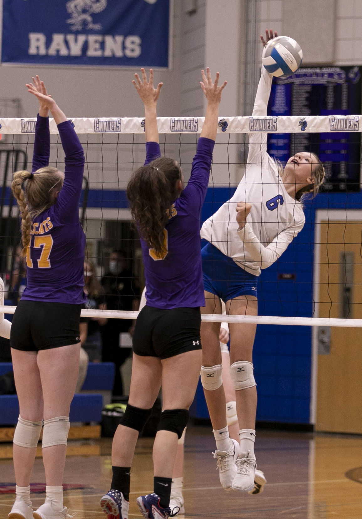 PHOTOS: Custer volleyball at St. Thomas More